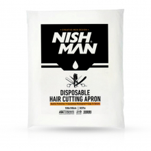 Set Pelerine Frizerie/Coafor NISH MAN - Unica folosinta - 50 buc - 1