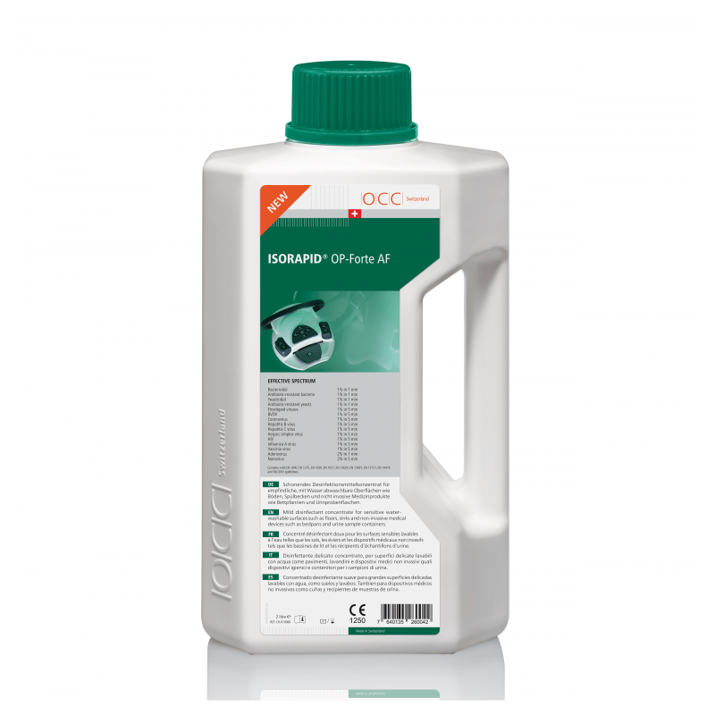 Dezinfectant ISORAPID OP Forte AF Concentrat-2L pentru Suprafete Mari - 1