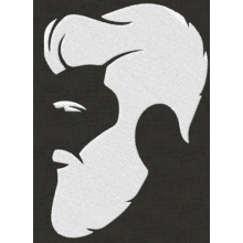 Pelerina Tuns Personalizata Brodata - Frizerie / Salon - 5