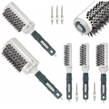 Set 5 Perii CeramicPro Sibel Antistatic - 25, 32, 43, 53, 65mm - 1