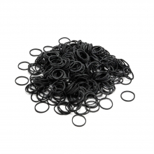 Elastice de Par Set 500 buc - Negre, Calitate Premium - 1