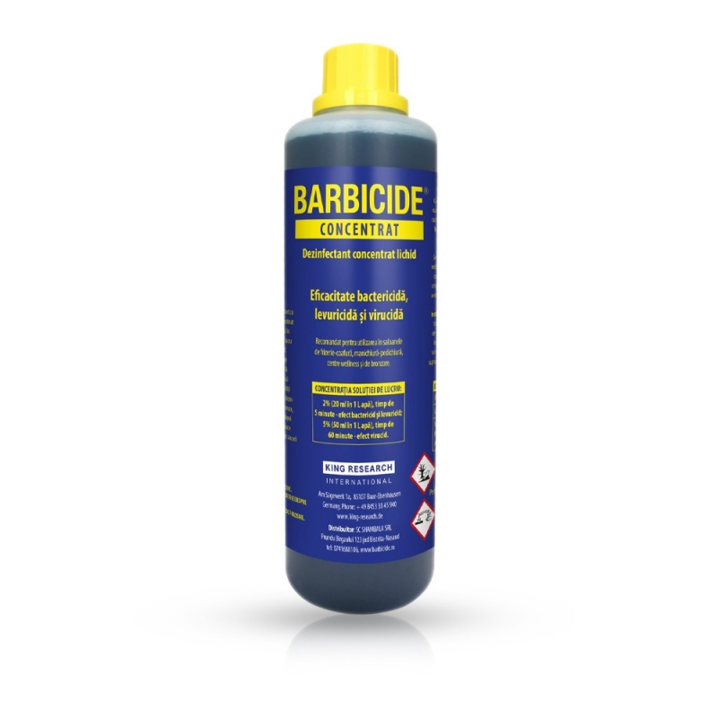 Dezinfectant Instrumentar BARBICIDE- Solutie Concentrata - 500 ML - 1