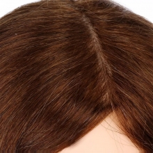 Cap Manechin cu Par Natural 100%, 50-55 cm, AB-1 + Suport Prindere - 3