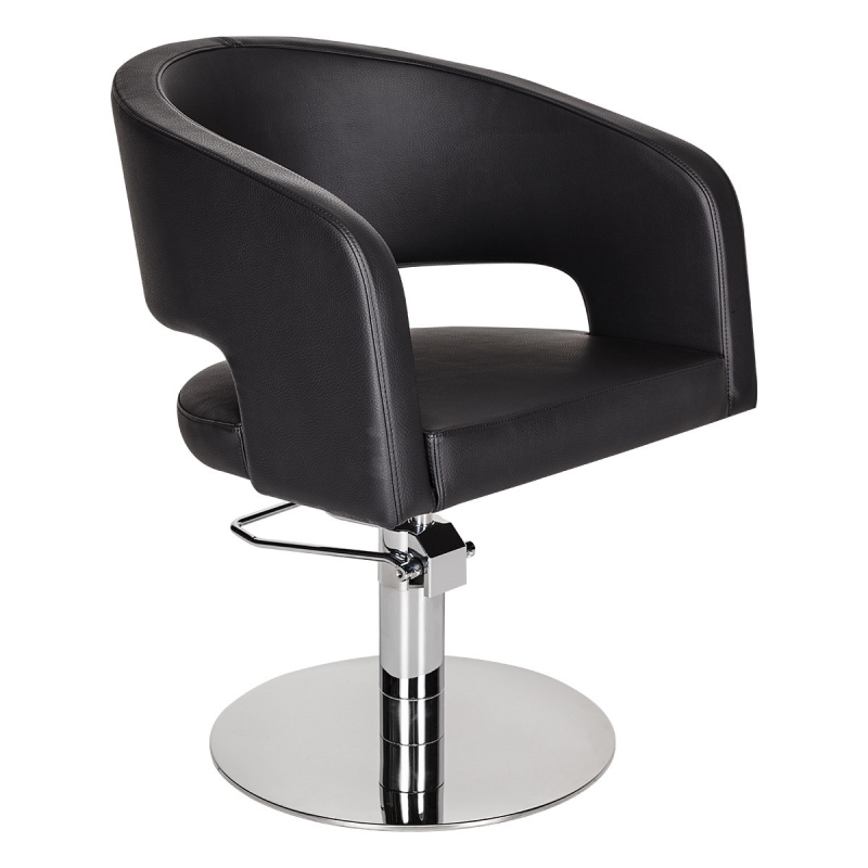 Scaun Coafor Elis Negru, Inaltime Reglabila - 1