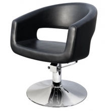 Scaun Coafor Elis Negru, Inaltime Reglabila - 1
