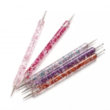 Set de 5 Punctatoare pentru Unghii cu Sclipici - 1