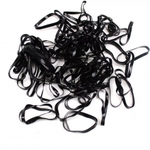 Elastice de Par Negre-100 Buc - 1