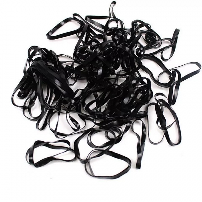 Elastice de Par Negre-100 Buc - 1