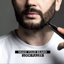Marker Contur Barba + Perie Fade POP BARBERS - Saten Inchis - 4