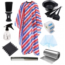 Set Kit Anda cu Accesorii pentru Vopsit si Frizerie - 1