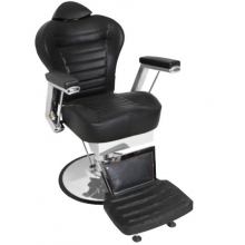 Scaun Frizerie Genesis, Reglabil pe Inaltime, Negru - 1