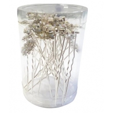 Ace de Coc Floare cu Pietricele, Metal, Set 10 - 1