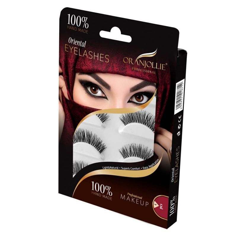 Gene False , Set de 4 Perechi - Oriental Eyelashes F23 - 1