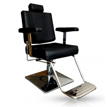 Scaun Frizerie MENOSER - Tucson - Negru - 1