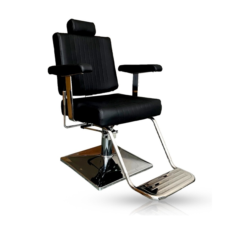 Scaun Frizerie MENOSER - Tucson - Negru - 1