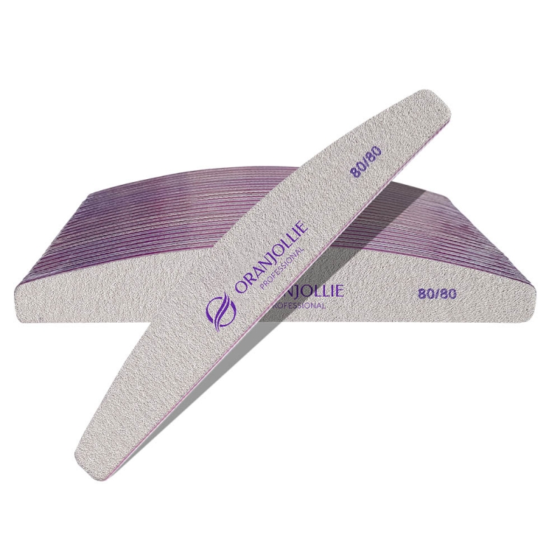 Pila Semiluna Abraziva Oranjollie 80/80 – Set 25 buc - 1
