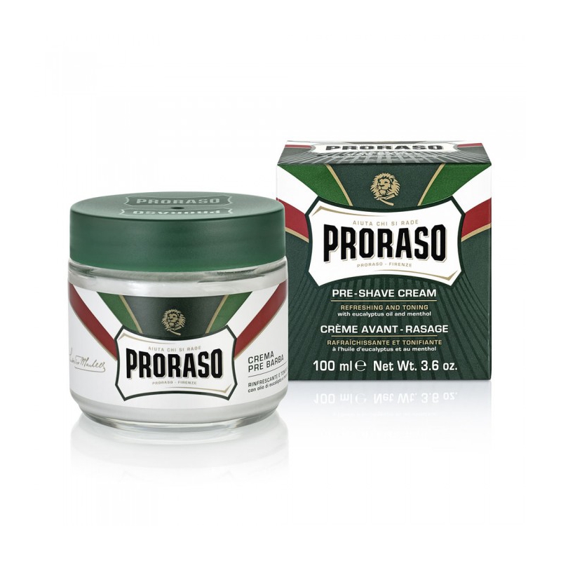 Crema Pre-Shave PRORASO - Eucalipt and Menthol - 100 ml - 1