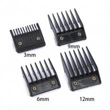 Set 4 Gratare REVER  - Icon - 3mm - 12mm - Negre - 1