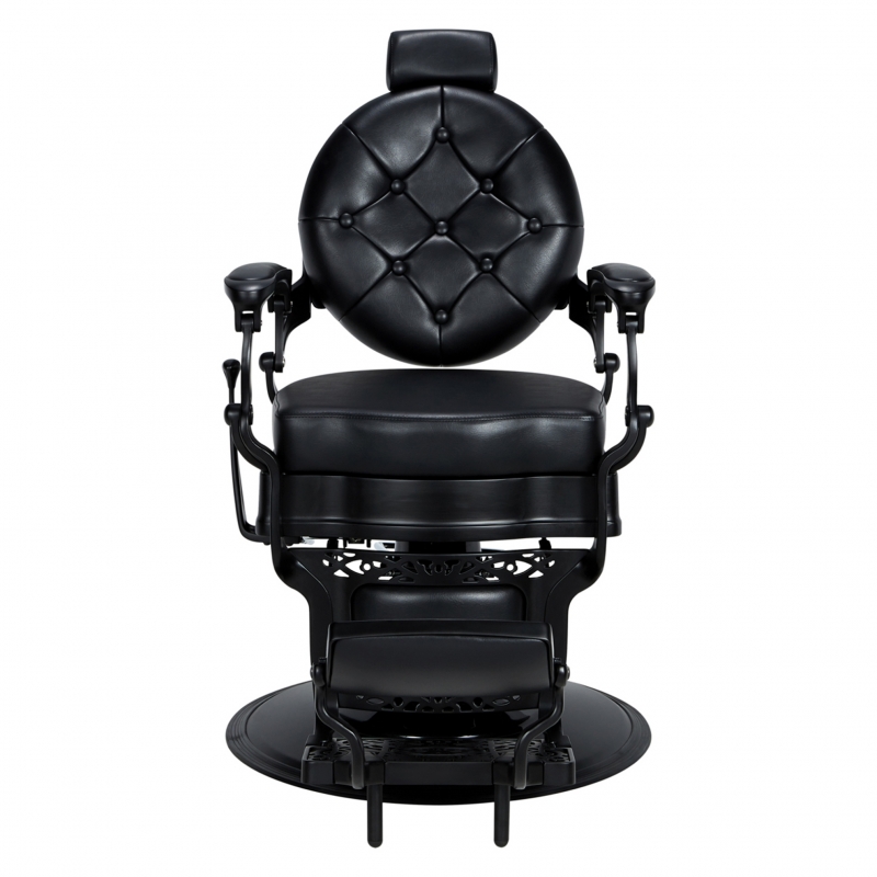 Scaun frizerie MIRPLAY - Check  - Negru - 1