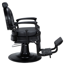 Scaun frizerie MIRPLAY - Check  - Negru - 1