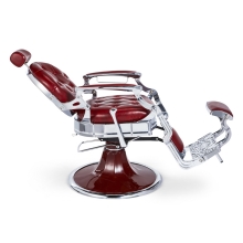 Scaun Frizerie MIRPLAY - Kirk R - Rosu - 3
