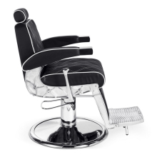 Scaun Frizerie MIRPLAY - Hugo - Negru - 3