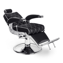 Scaun Frizerie MIRPLAY - Hugo - Negru - 4