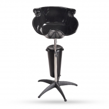 Scafa Frizerie / Coafor / Barber Shop cu suport MIRPLAY - Lee - Neagra - 1