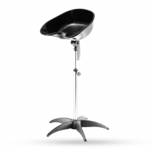 Scafa Frizerie / Coafor / Barber Shop cu suport MIRPLAY- Cole - Neagra - 1