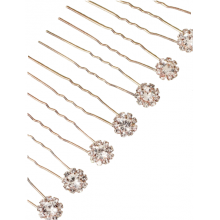 Ace Pentru Coc Aurii Model Floral -Set 12 - 3
