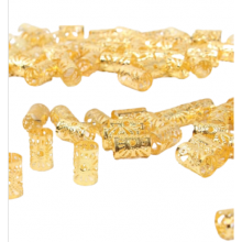 Set 120 Aceesorii tip Inel pentru Codite, Box Braids , Aurii - 3