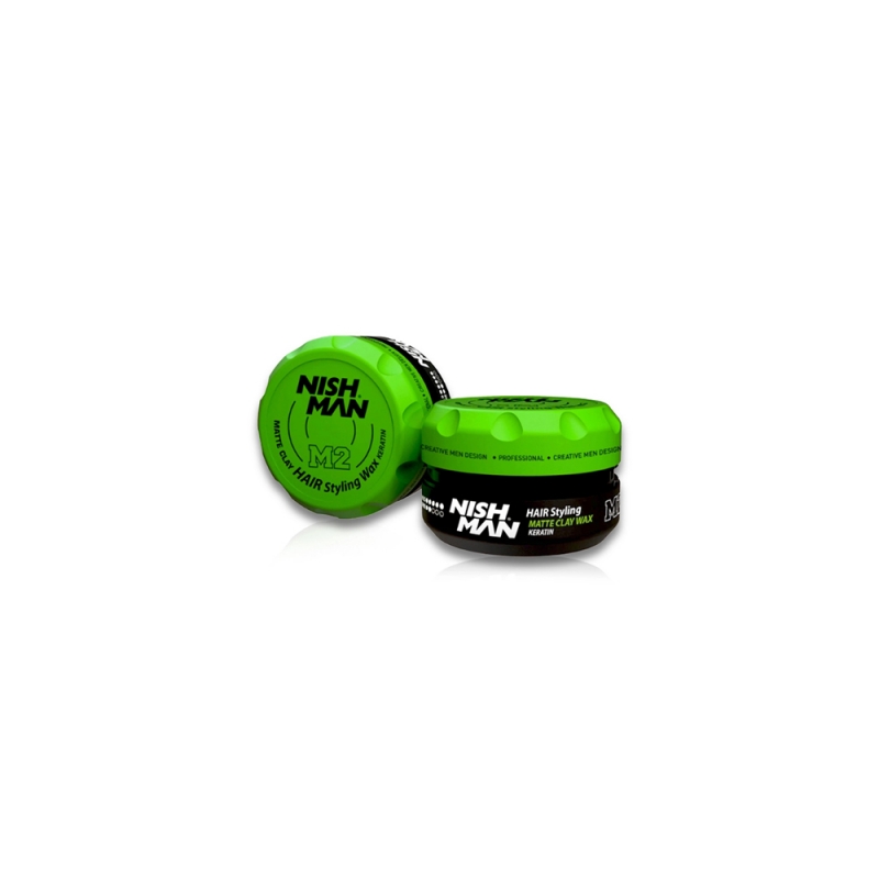 Ceara de Par Matt Clay Extra Strong  NISH MAN M2 - 30ml - 1