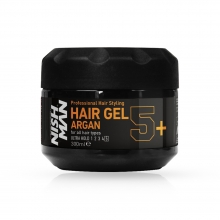 Gel de Par ULTRA HOLD 5+ ARGAN NISH MAN -  300 ml - 1