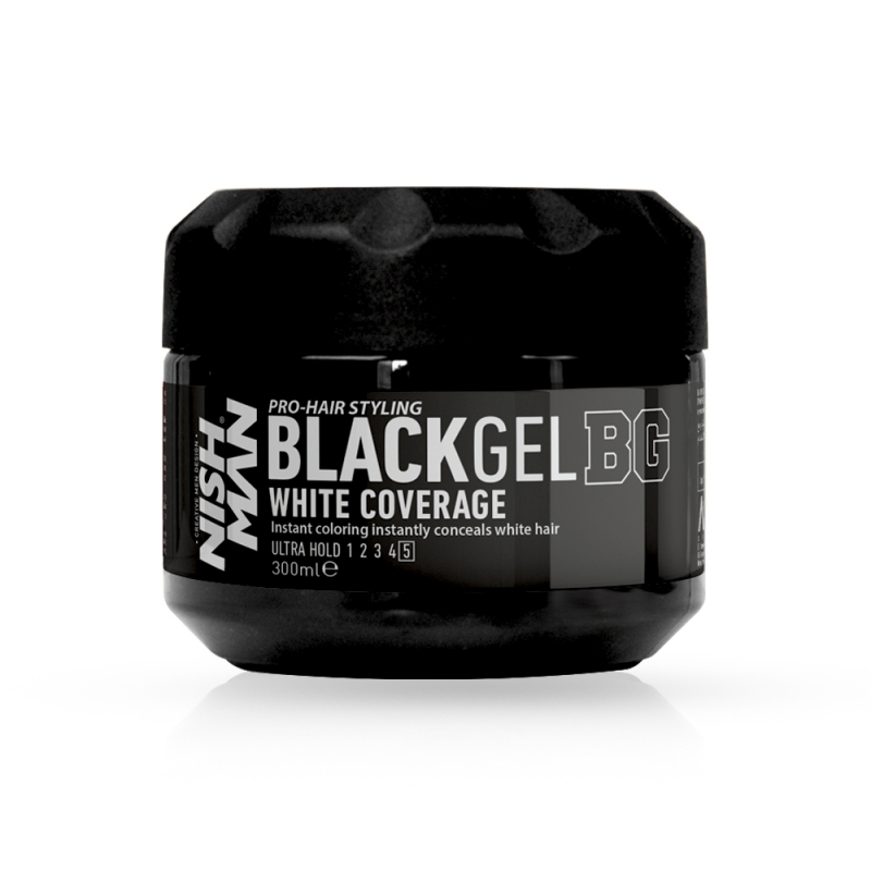 Gel de Par NISH MAN - Negru - 300 ml - 1