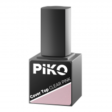 Top coat Piko, Cover Top, 10g, Clear Pink - 1