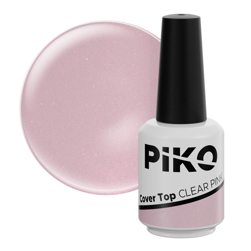 Top color Piko, Cover Top, 15g, Clear Pink - 1