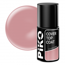 Top coat Piko, Cover Top, 7 ml, Cover Pink - 1