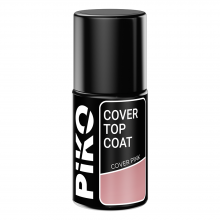 Top coat Piko, Cover Top, 7 ml, Cover Pink - 1