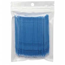 Betisoare Microaplicatoare pentru Gene cu Fibra, Set 100 - 1