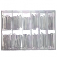 Tipsuri Reutilizabile Smart Forms Liquid Tips Set 120 Buc, 12 Marimi, Tip Capsule - 1