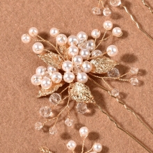 Ace de Coc Gold Faux Pearls - Set 3 Buc - 1