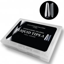 Tipsuri Reutilizabile Smart Forms Liquid Tips Set 120 Buc, 12 Marimi, Tip Balerina - 1