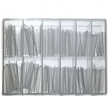 Tipsuri Reutilizabile Smart Forms Liquid Tips Set 120 Buc, 12 Marimi, Tip Migdala Ruseasca/Balerina - 1