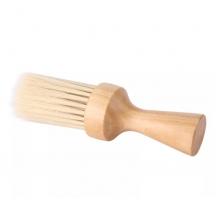 Pamatuf cu Maner de Lemn pentru Frizerie - 3