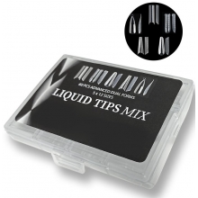 Tipsuri Reutilizabile Smart Forms Liquid Tips ,Set 60 buc, 12 Marimi, Tip Mix - 1