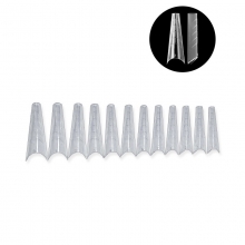 Liquid Tips Set 12 Buc ,12 Marimi Reutilizabile, Tip Migdala Ruseasca - 1