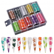 Folie de Transfer Leaf Collection, Set 10 - 1