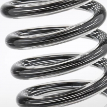 Suport Uscator de Par Vertical Spirala Acril Black Pro cu Baza din Marmura - 1