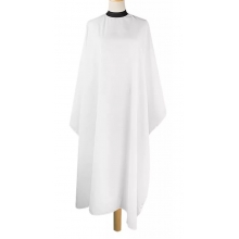 Pelerina pentru Tuns, Manta Frizerie Simple White - 1
