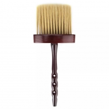 Pamatuf Frizerie cu Maner Lung din Lemn Brown - 1